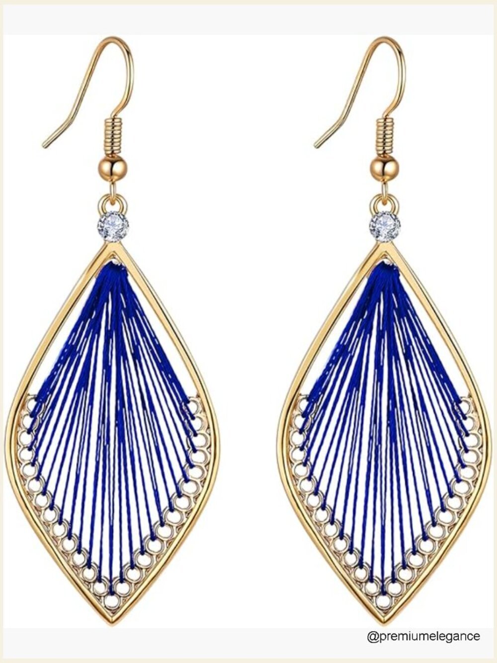 Boho Dangle Statement Earrings for Women Trendy Handmade Vintage Long Drop